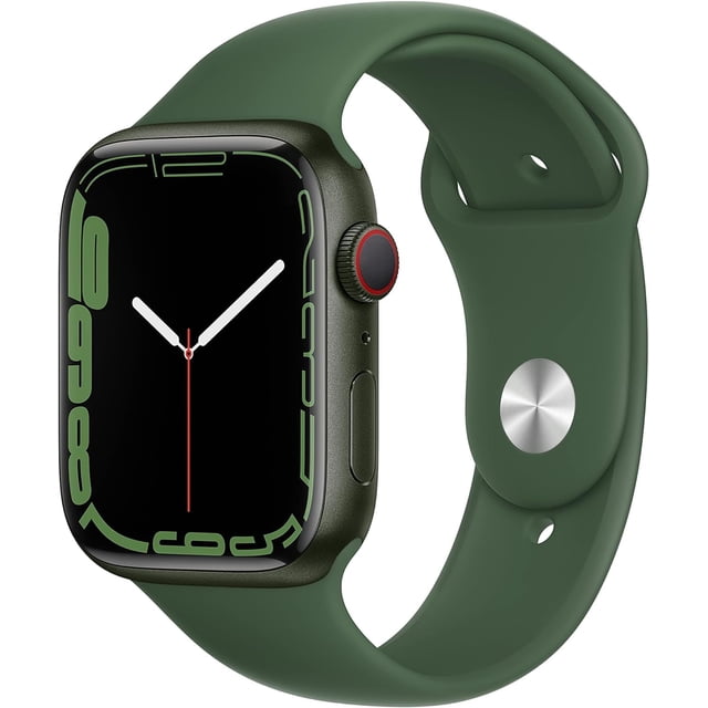 Remis à Neuf Apple Watch Series 7 Aluminium 41mm A2473 (GPS Seulement, Pas de Cellulaire) en Vert, une Montre Intelligente Haut de Gamme avec un Grand Écran Retina Toujours Allumé, un Cristal avant Résistant aux Fissures et un design Anti-Irritation. Offre des Outils de Santé Avancés comme la Mesure de l'Oxygène Sanguin, des notifications de Fréquence Cardiaque et la Détection de Chute. Remis à Neuf Professionnellement en État Grade A+, Offert avec une Garantie de 90 Jours. Comprend un Adaptateur d'Alimentation Approuvé UL et un Câble de