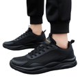 thumbnail image 1 of TIEVOSA Men Sports Shoes Fashionable and Solid Color The New Pattern Summer Mesh Breathable Comfortable and Non Casual Large Shoes, 1 of 9