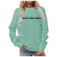 thumbnail image 1 of Chandail de Mode d'Hiver pour Femmes, Imprimé Festif de Noël, Haut à Col Rond, Chandails à Capuchon Mignons pour Femmes, Chandail à Capuchon pour Femmes, Chandails Confortables pour Femmes, Chandails à Capuchon Butter pour Femmes, Sweat pour Dames, Softball pour Filles, Échauffement, 1 of 5