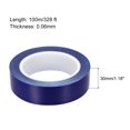 thumbnail image 2 of Unique Bargains Rouleau de Ruban de Film Anti-Rayures Amovible de Protection de Surface 1,18 Po x 328 Pi, Bleu, 2 of 4