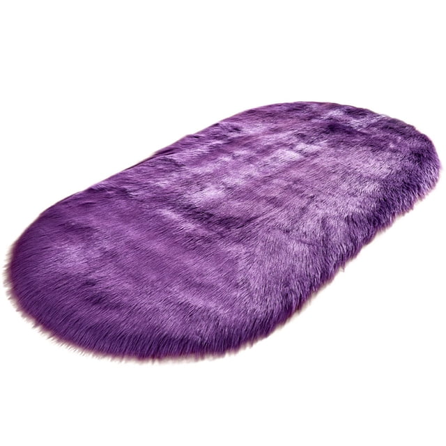 Meitianfacai Soft Rug Chair Cover Artificial Sheepskin Wool Warm Hairy Carpet Seat Mats Rug