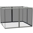 thumbnail image 1 of Outsunny Replacement Mosquito Netting for Gazebo 10' x 10' with Zippers, 1 of 10