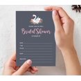 thumbnail image 3 of Inkdotpot 30SwanFill-In Style Bridal Shower Invitations Wedding Blank Invites, 3 of 8
