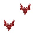 thumbnail image 3 of maskred Beautiful And Easy To Rhinestones Applique Sew On Beads Trim Patches Versatile Beautiful And Elegant vermeil 2Set, 3 of 6