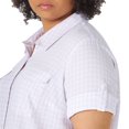 thumbnail image 2 of Lee Riders Women's Plus 3/4 Sleeve Woven Shirt, 2 of 4