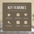 thumbnail image 3 of 20-Piece Utensil Set - Ultimate Cooking Convenience, Complete Your Kitchen (Blush Pink and Matte Gold), 3 of 7