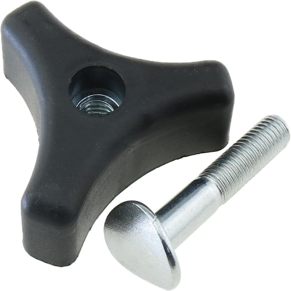 One Size Plastic Fixed Clip, Mower Plastic Handle Knob Nut Screw Kit Tool Fixing Accessory High Strength Durable for Home Bedroom Living Room Office Window Treatment Accessories