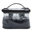 thumbnail image 1 of Equate Beauty Cosmetic Bag - Clear Set, 1 of 6