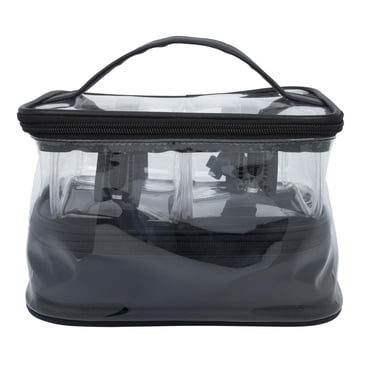 Equate Beauty Cosmetic Bag - Clear Set