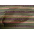 thumbnail image 4 of oneOone Organic Cotton Voile Fabric Chevron & Greek Key Block Print Fabric BTY 42 Inch Wide, 4 of 4