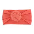 thumbnail image 4 of MIASHUI 3 Pack Stretchy Soft Knot Baby Girl Headbands with Hair Bows Head Wrap, 4 of 5