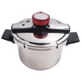 thumbnail image 1 of Pressure Cooker Pot, 6L 80KPA Electric Pressure Cooker Anti Rust Safety Window Frosted Handle  for Home Kitchen, 1 of 7