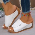 thumbnail image 3 of IUJSOY Womens Sandals Comfortable Platform Wedge Sandals Retro Pattern Slip on Summer Slippers, 3 of 9