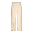thumbnail image 2 of Ceisia Pantalon Habillé pour Homme, Coupe Droite Ajustée, Formel, avec devant Enveloppant, Structuré, Infroissable, Multicolore, 2 of 6