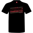 thumbnail image 1 of Liverpool - Black & Gold Premier League Champions T-Shirt, 1 of 1
