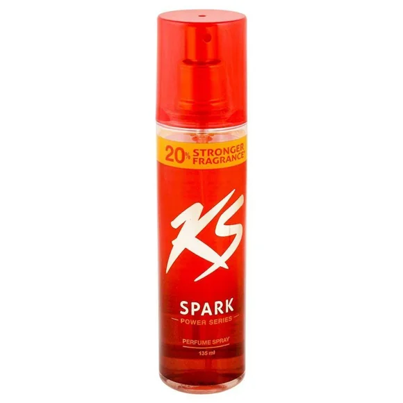 Kama Sutra Spark Power Series Perfume Spray For Men Pack Of 3X 135ml - 4.5 Fl.oz. Each | Long Lasting Perfume Spray For Boys - 20% Stronger Fragrance | Fresh, Warm & Woody Fragrance