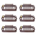 thumbnail image 2 of Clips, Différents Clips d'Utilisation Snap Peigne Matériau Durable pour Femme pour Marron Berline, 2 of 8