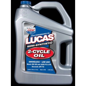 Lucas Oil 10115 Semi-Synthetic 2-Cycle High Temp Racing Oil - Case of 4