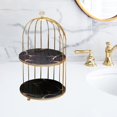 thumbnail image 3 of Metal Cosmetic Storage Rack Display Stand Makeup Storage Rack Tabletop Make Up Organiser Rack Dresser Bathroom Be Living Room , Tier, 3 of 7