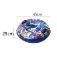 thumbnail image 2 of tredstone Christmas Inflatable Ski Rings Inflatable Snow Tube for Sledding Winter Outdoor Fun Toys for Children Boys Girls, 2 of 7