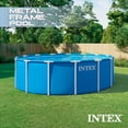 thumbnail image 3 of Intex 15Ft X 48In Greywood Prism Frame Premium Pool Set, Age: 6+, 3 of 7