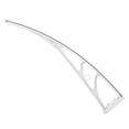 thumbnail image 4 of KONTONTY Support de Auvent Extérieur Blanc pour Fenêtre et Porte, Supports Rétractables pour Usage Motorisé, 4 of 8