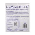thumbnail image 2 of beyondGreen Plant Based Multipurpose Shopping Bags with Handles, 100 Pack, 2 of 9
