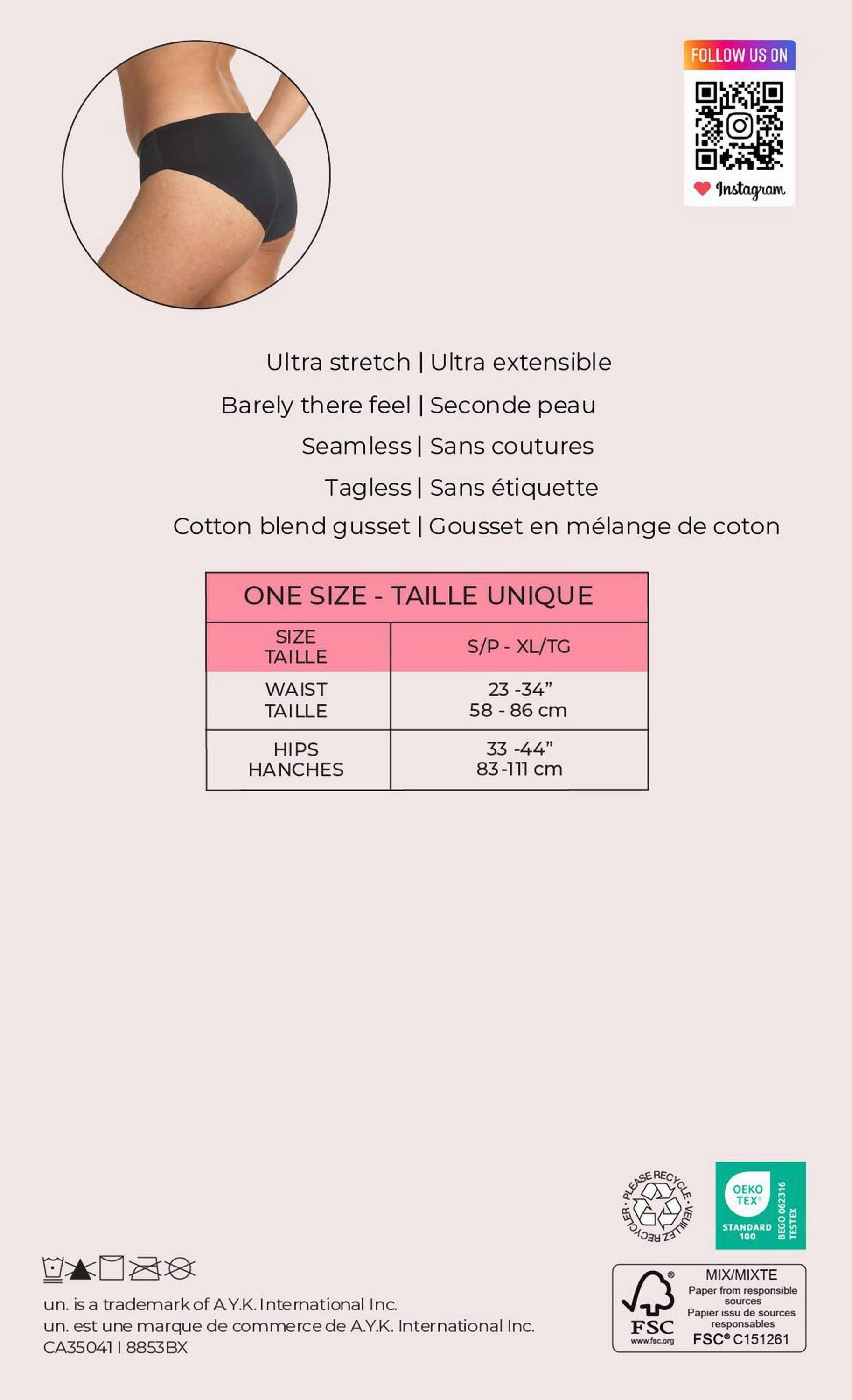 un. One Size Bikini Size 1 Pr