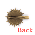 thumbnail image 3 of Cuckold Hard Land Tortoise Hairpin Sun Headwear Retro Metal Clips Pin, 3 of 3