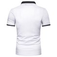 thumbnail image 3 of EGNMCR Chemises à Manches Courtes pour Hommes Été T-shirt Décontracté, T-shirt à Col à Revers Décontracté pour Hommes Mode Chandail d'Affaires à Manches Courtes Haut,, 3 of 3
