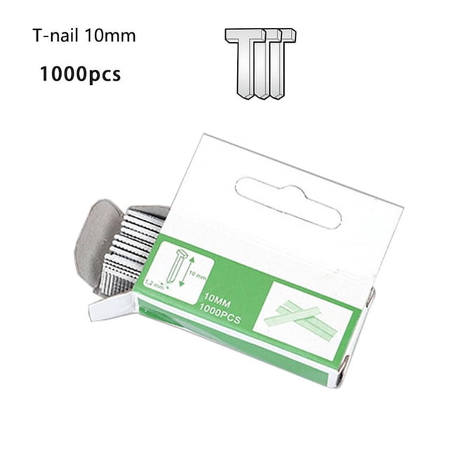 1000 Pcs Agrafeuse en Forme de Clou en Forme de U/ Porte /T pour Meubles en Bois Usage Domestique