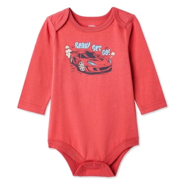 George Baby Boys' Long-Sleeve Graphic Bodysuit