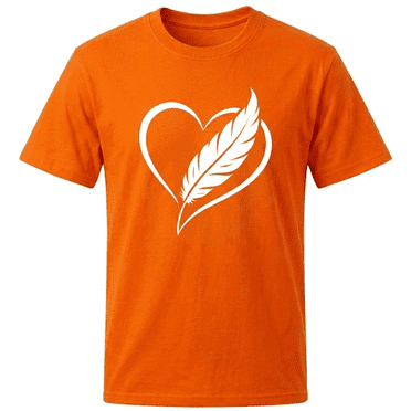 Alaiyaky Orange Shirt for Adults, Orange Indigenous Truth Reconciliation Day T-Shirt for Men, Women