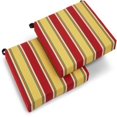 thumbnail image 1 of Coussin de Chaise en Polyester Filé de 20 Pouces par 19 Pouces (Ensemble de Deux) - Haliwell Multicolore, 1 of 2