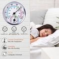 thumbnail image 4 of Yeacher Portable Home Office Hygrometer Indoor Wireless Wall-mounted Humidity Meter and Temperature Meter 2-In-1 Temperature, 4 of 8
