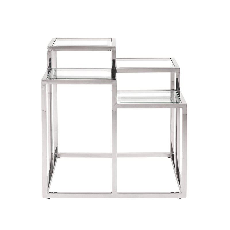 End Table Silver Base