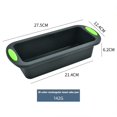 thumbnail image 5 of Silicone Loaf Pan for Baking Bread, Meatloaf, Cake, Non-Stick Reusable Rectangle Molds with Easy Grab Handles, 5 of 5