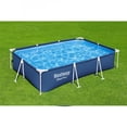 thumbnail image 4 of Bestway Steel Pro 9.8' x 6.6' x 26" Metal Frame Above Ground Pool, Filter Pump & Cartridge, 4 of 9