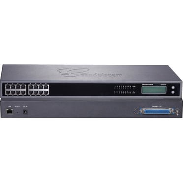Grandstream Passerelle Voip Analogique à Haute Densité Fxs - 1 X Rj-45 - 16 X Fxs - Ethernet Gigabit - Rohs C
