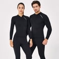 thumbnail image 2 of Haut de Combinaison de Plongée 2 mm, Combinaisons Thermiques, Protection UV, Combinaisons de Plongée sous-Marine, Grande Taille, Combinaison de Surf pour Aquagym et Snorkeling, 3TG, 2 of 8