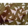 thumbnail image 5 of oneOone Soie Tissu Tabby Triangle Géométrique Tissu Imprimé 1 Yard 42 Inch Wide, 5 of 5