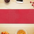 thumbnail image 3 of IH Casa Decor Vinyl Table Runner 72" Damask Red - Ensemble De 2, 3 of 3