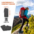 thumbnail image 3 of Camping Sleeping Pad with Pillow Built-in Pump Ultralight Inflatable Sleeping Mat Waterproof Camping Air Mattress for Backpacking Hiking Tent Traveling, 3 of 8