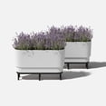 thumbnail image 3 of Veradek Demi Series Raised 30" Long Plastic-Stone Planter, 3 of 8