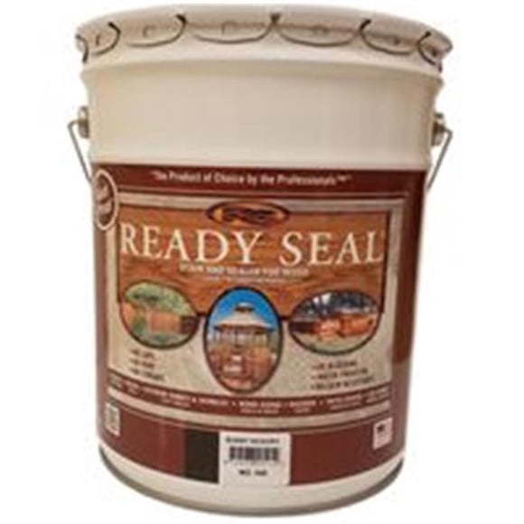 Ready Seal 5764022 Teinture et Scellant pour Bois d'Extérieur de 5 gal, Hickory Brûlé