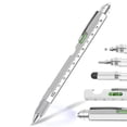 thumbnail image 3 of Lisbinx 9-In-1 Multitool Pen Set with Ballpoint Pen, Ruler, Screwdriver, Bottle Opener & Led Flashlight | Multi-Function Tool for Men | Unique Gadget Gift for Dads, Husbands, Grandpas, 3 of 5