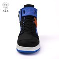 thumbnail image 4 of JG WOLVES - Summer Motorcycle Riding Boots - Breathable & Protective Gear for Men & Women - Road Racing & Commuting Shoes,Black blue,38, 4 of 24