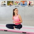 thumbnail image 4 of Goplus 10FT Inflatable Gymnastics Tumbling Mat w/ Pump Pink, 4 of 10