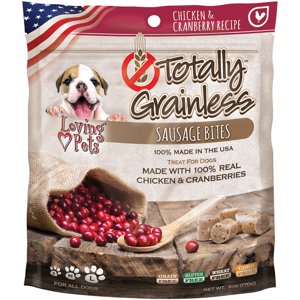 Totally Grainless Sausage Bites 6oz-Chicken & Cranberries