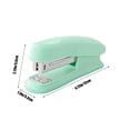 thumbnail image 2 of Maplenight ABS Stapler Compact Portable Office Student Stationery Macaron Colored Medium Size 50 Sheets Capacity, 2 of 6
